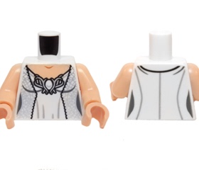 LEGO 乐高零件配件973pb1801c0魔戒人仔身体拼装积木塑料玩具益智