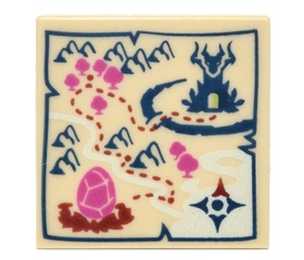 LEGO 3068bpb959乐高零件配件图案光片2X2 精灵系列龙蛋图全新