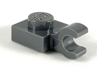LEGO 61252乐高零件 1x1带夹口修正板多色塑料拼装积木玩具男孩益