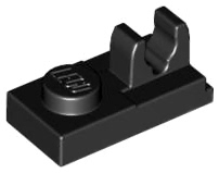 LEGO92280乐高零件1x2带夹口修正板多色塑料拼装积木玩具男孩益智