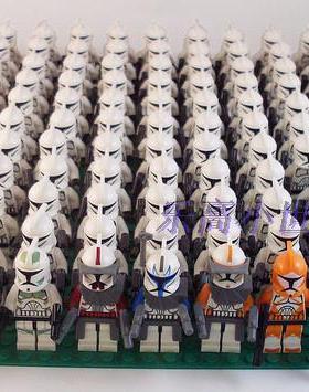 乐高sw201星球大战人仔克隆兵阵sw212塑料拼装积木玩具儿童益智新