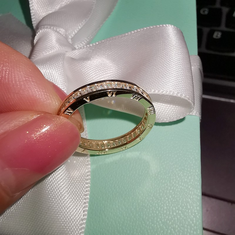订货兔兔韩国14K金方钻圆环戒指 质感排镶欧式轻奢数字指环拇指戒,珠宝/钻石/翡翠,手饰,淘宝优惠券,粉丝福利购,淘宝优惠卷