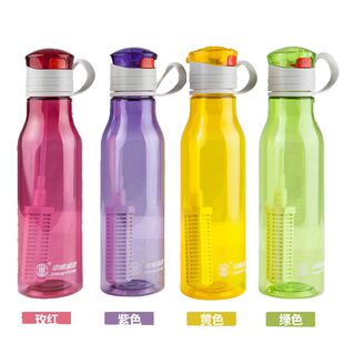 中威电气石水壶运动健身便携活化矿化净化弱碱复合滤芯托玛琳水杯