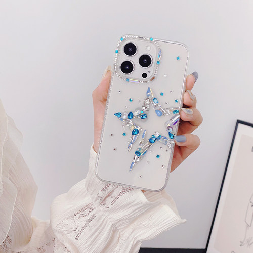 iphone苹果16水钻原创轻奢手机壳