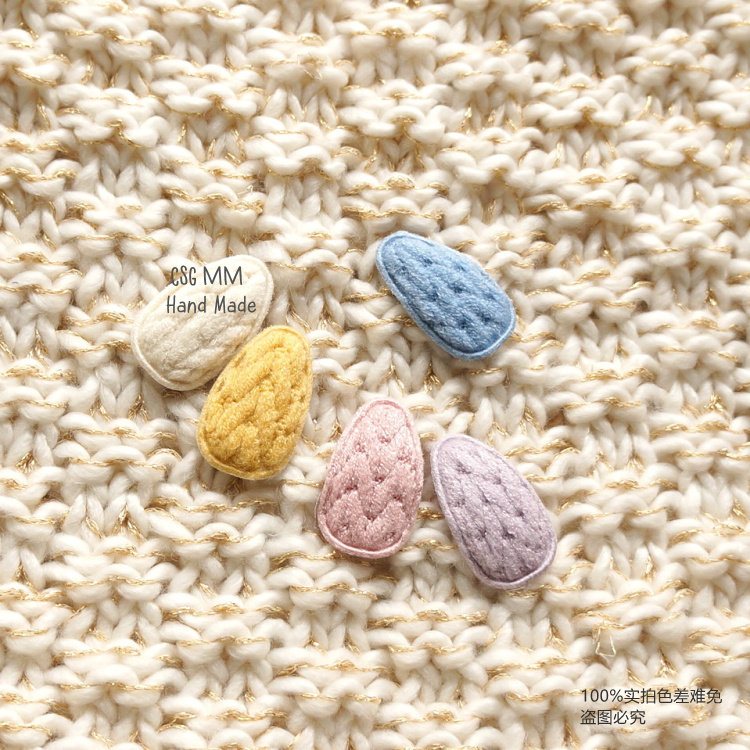 韩国宝宝发卡 迷你针织麻花婴幼儿bb夹 韩版小女孩边夹发饰