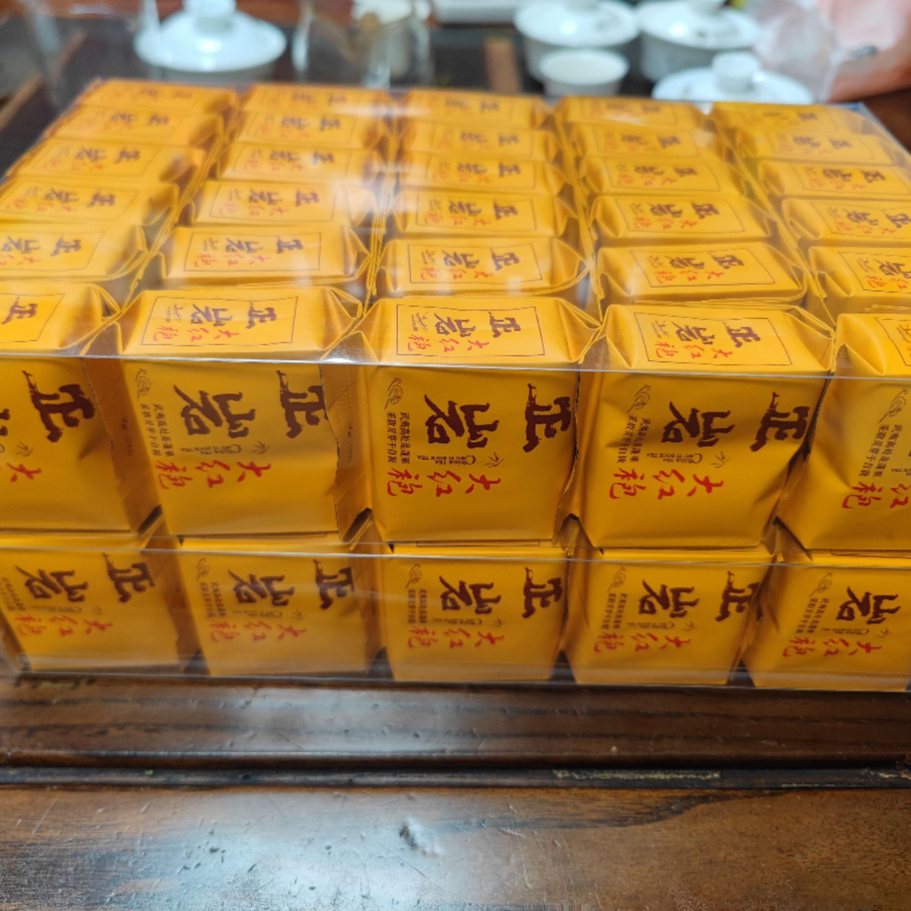 武夷山岩茶大红袍茶叶精选，两pc盒500g~配手提袋