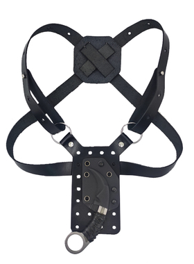 隐蔽式贴身肩套植鞣皮革 Bastinelli巴斯蒂内利款 整张皮手工制作