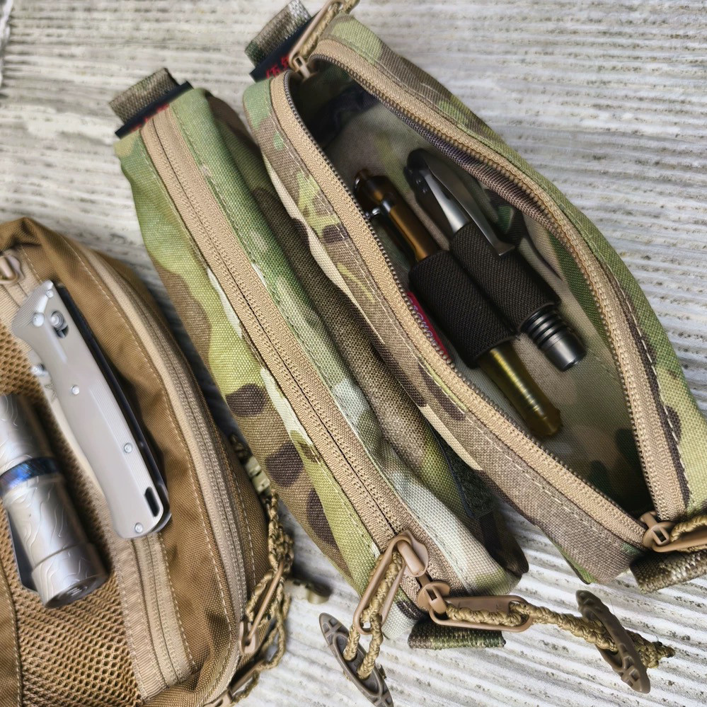 袋鼠附件包MULTICAM笔袋刀套工具收纳袋文具本子杂物小包