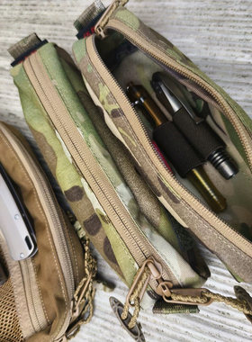 袋鼠附件包MULTICAM笔袋刀套工具收纳袋文具本子杂物小包