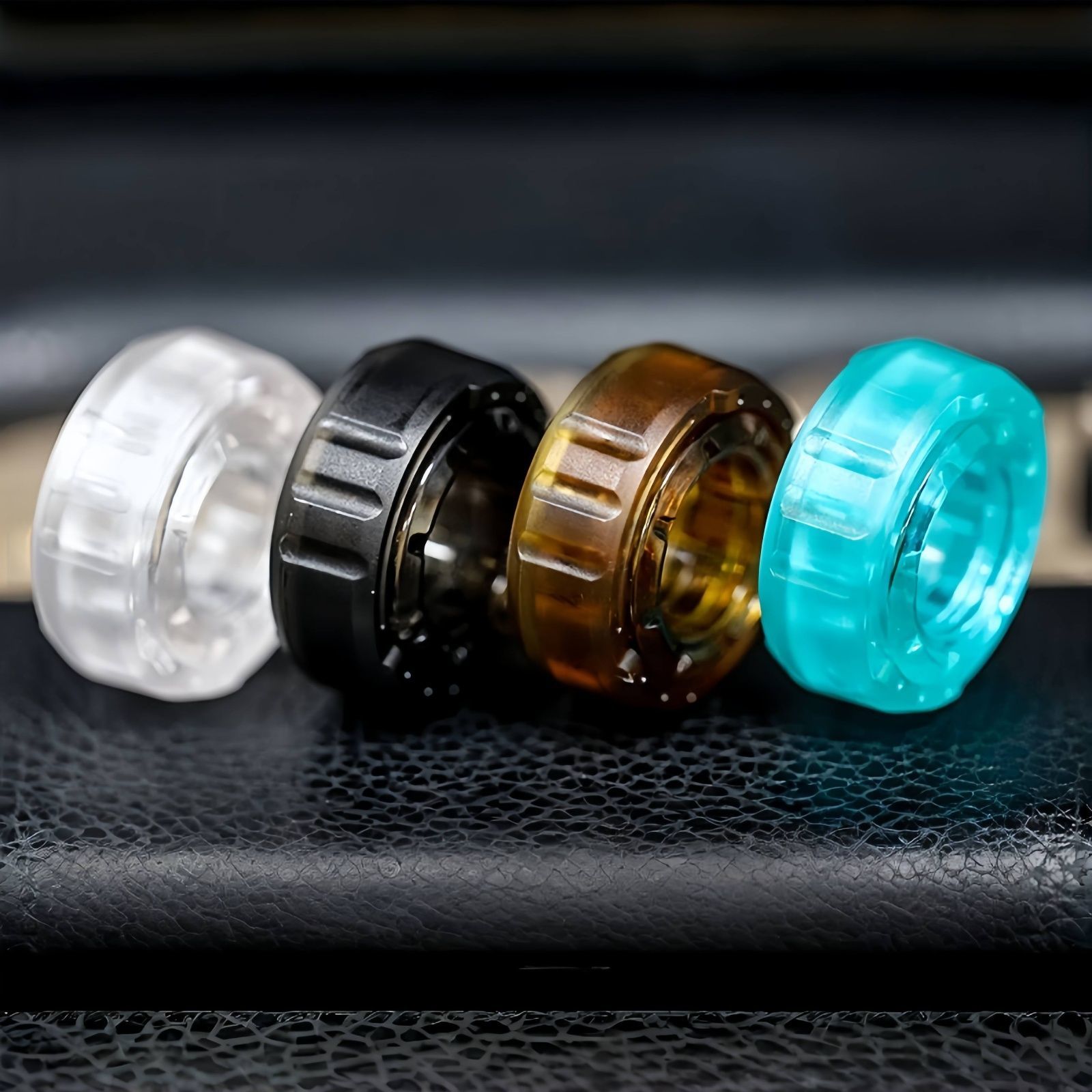 Gao搞点好玩发糕家潮玩解压EDC能量指环机械棘轮明盘新手首选