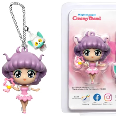 香港八达通全新八達通配飾Creamy Mami 3D小忌廉地铁公交巴士购物