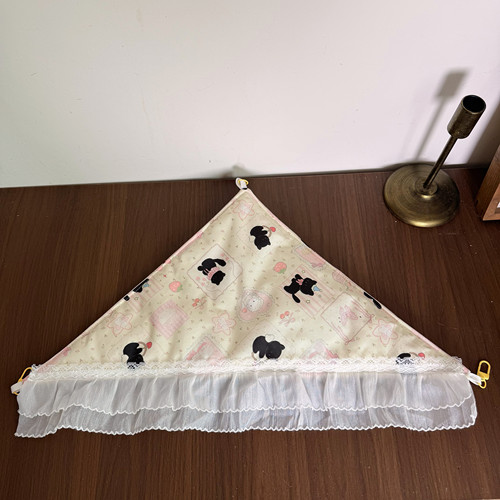 荷兰猪侏儒兔三角吊床睡窝豚鼠秋千宠物玩具用品专用双面豚鼠悬挂