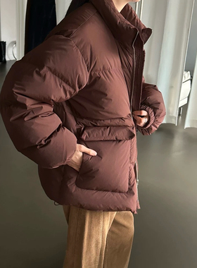 MOVENNE韩国㊣女士新款25秋冬推荐时尚休闲人气短款羽绒服