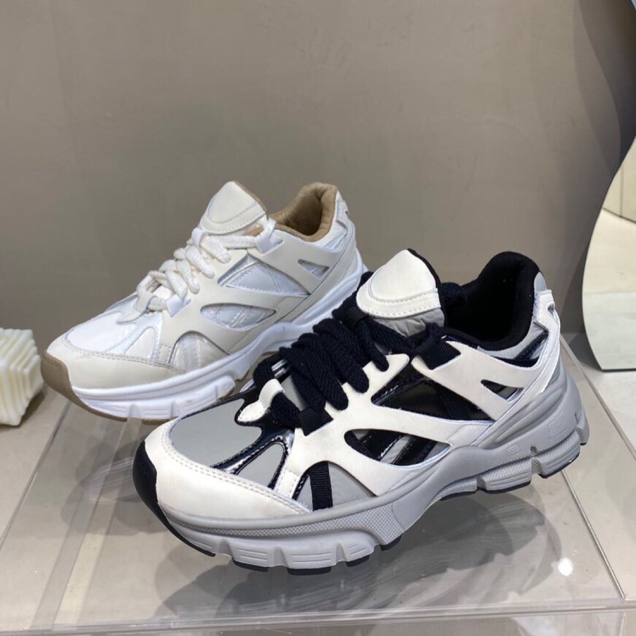 网红s-girl秋冬韩版运动老爹鞋