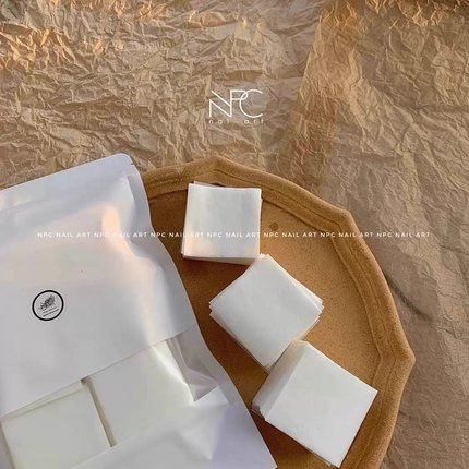 NPC强推 拯救起毛不掉毛屑卸甲洗甲巾美甲店专业优质清洁棉片工具