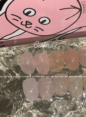 NPCREW甲油胶 喵女 猫系透裸色素颜肌肤色肉垫罐装日系美甲光疗胶