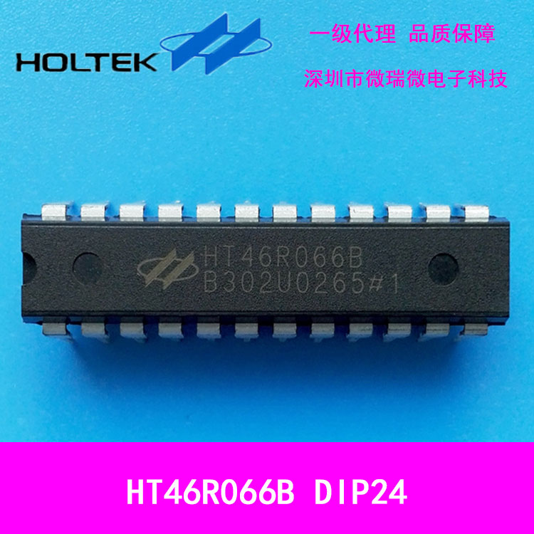 合泰HT46R066B  DIP24单片机