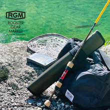 日本RGM Spec.5户外钓鱼多节超软调路亚直柄枪柄竿ul马口溪流鳟鱼