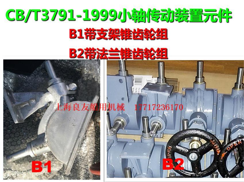 CB/T3791-99小轴传动装置元件 B1带支架锥齿轮组B2带法兰锥齿轮组