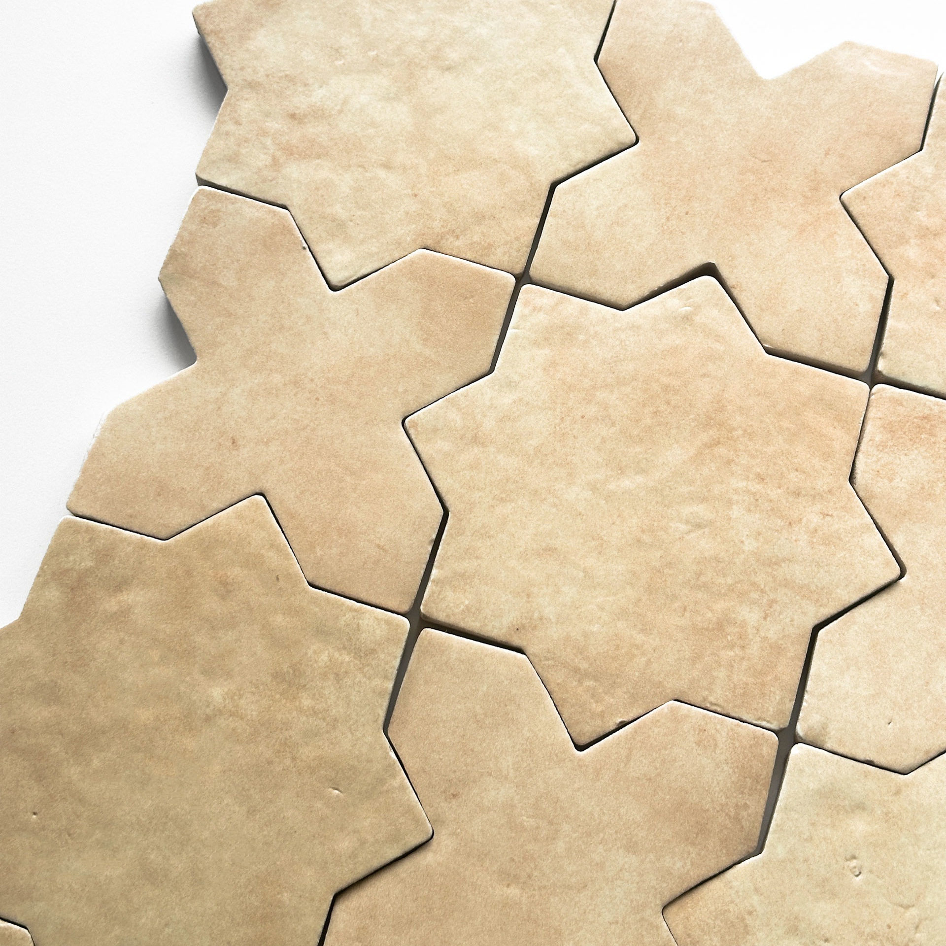 摩洛哥zellige手工瓷砖8角异形复古陶土民宿咖啡厅书店马赛克墙砖