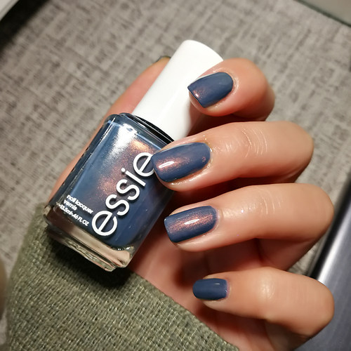 essie美国珠光细闪指甲油