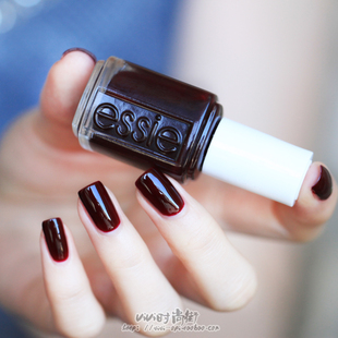 ESSIE指甲油深棕红波尔多酒红12 车厘子暗红249 808网红秋冬显白