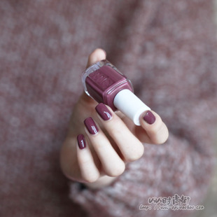 美国Essie艾茜指甲油烟熏豆沙紫 妩媚网红少女700美甲罗子君同款