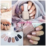 American ESSIE Nail Polish Matte Matte Scrub Naked Pink Tea Tea Dark Blue 13,5ml Sấy khô nhanh - Sơn móng tay / Móng tay và móng chân