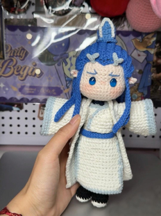 【成品】手工钩织哪吒敖丙玩偶挂件成品挂饰礼物