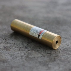 纤绿10mW-1W 405-450 488 505520-638nm红绿蓝紫色激光器手电黄铜