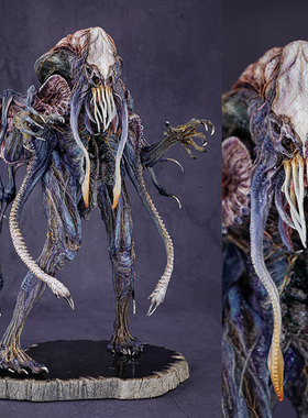 末那末匠丨米山启介《Call of Cthulhu》克苏鲁白件白模艺术雕像