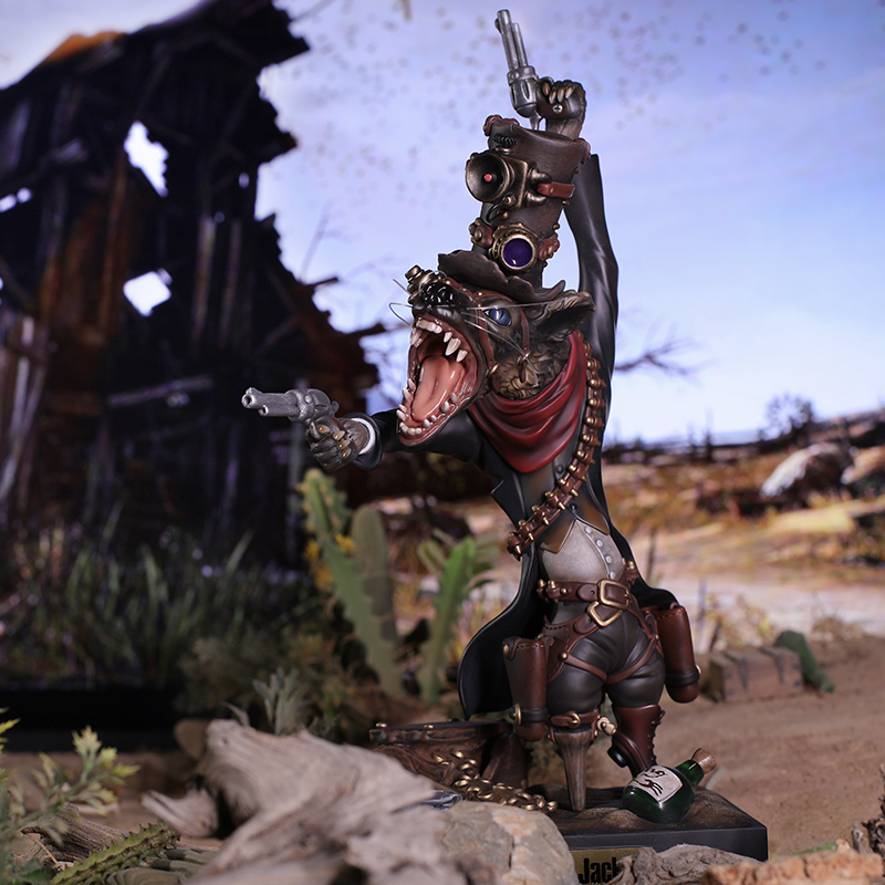 末那镰田光司荒野兄弟艺术雕像