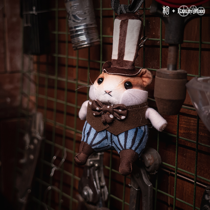 末那蒸汽朋克毛绒仓鼠公仔