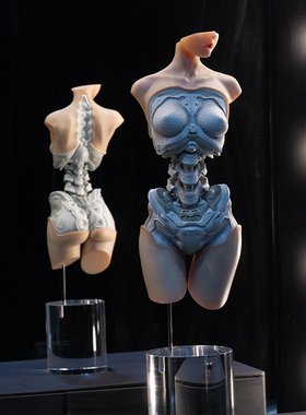 末那末匠丨K《Android EL01 Torso ver.1》赛博机械姬艺术雕像