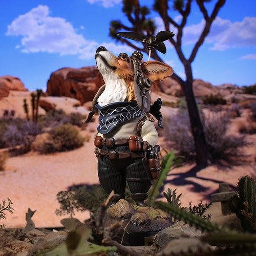 末那末匠镰田光司柯基艺术雕像