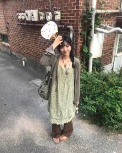 夏日小记 复古碎花小绿裙 蕾丝花边吊带连衣裙 ins度假风宽松长裙