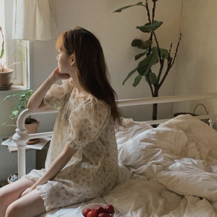 短裤 浆果小碎花 纯棉居家短袖 100%cotton 少女睡衣 夏日特别版