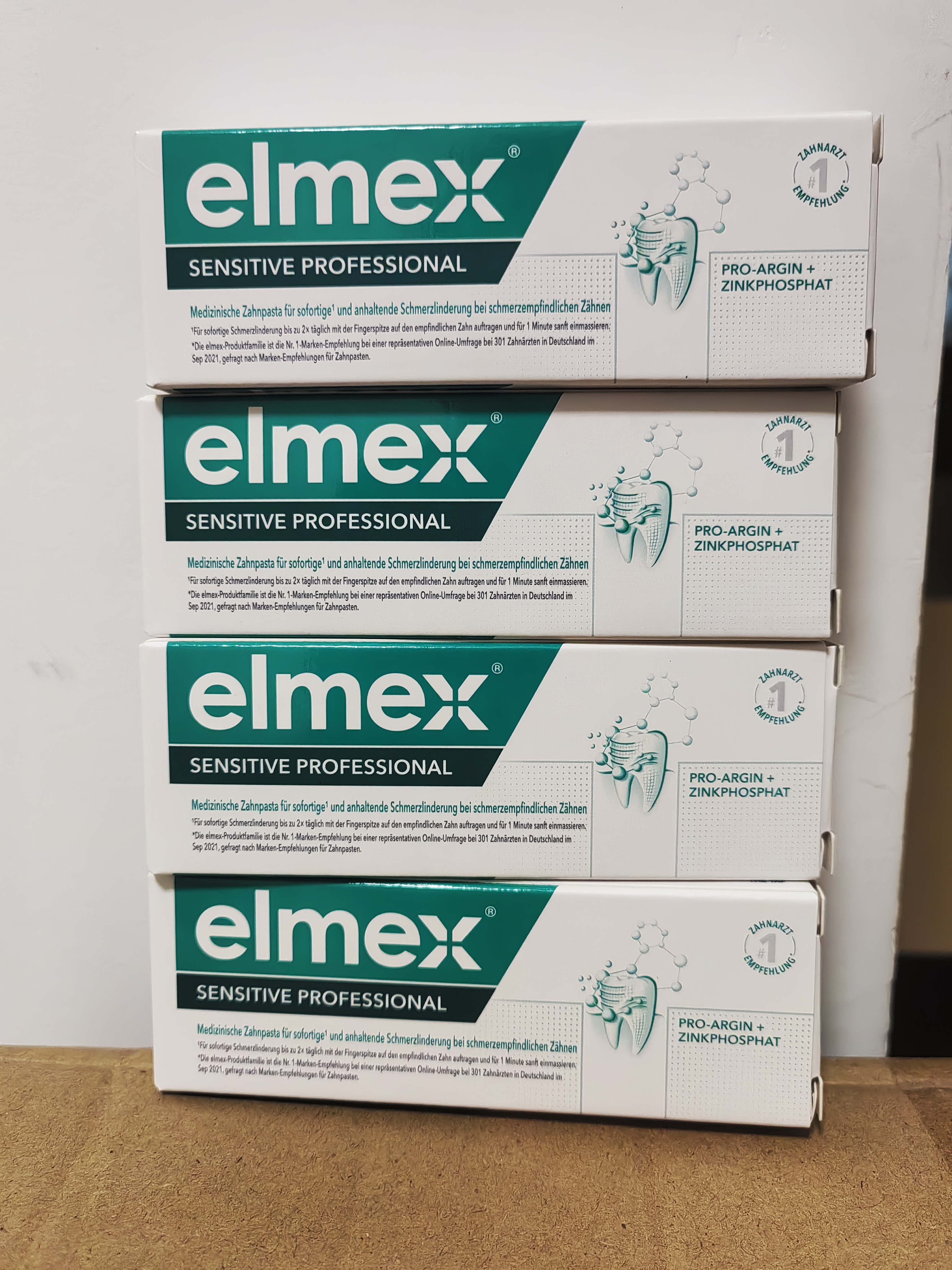 正品elmex艾美适专效抗敏感牙膏专业修复牙酸过敏牙疼黄牙石清新