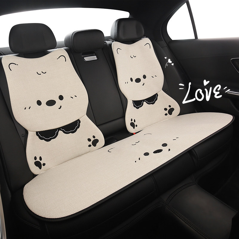 汽车坐垫四季通用秋冬季可爱卡通座垫新款座椅套网红高级感座套女,汽车用品/电子/清洗/改装,专车专用座套/座垫,淘宝优惠券,粉丝福利购,淘宝优惠卷