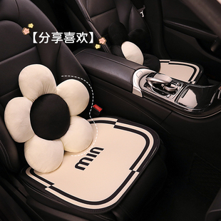 新款汽车坐垫单片主驾驶单个四季通用后排座垫女士车内防滑座椅套