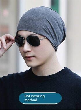 围男士冬脖季保暖春薄款纯ZZW棉莫代套尔护颈椎脖秋子套脖大人围