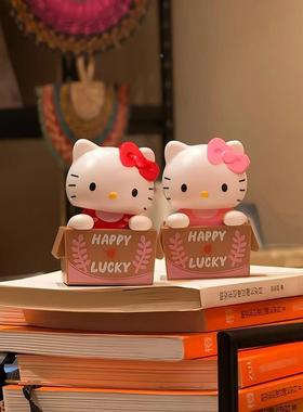 办【公室的好搭子】哈VFC喽kity桌t面摆件可爱太能摇头k阳t公仔装