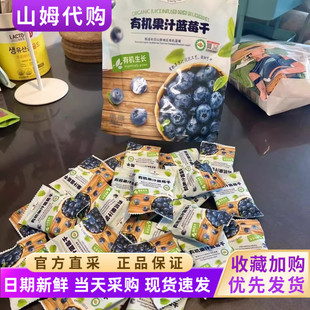 山姆代购有机果汁蓝莓干果脯果干儿童孕妇解馋零食蜜饯散称袋装