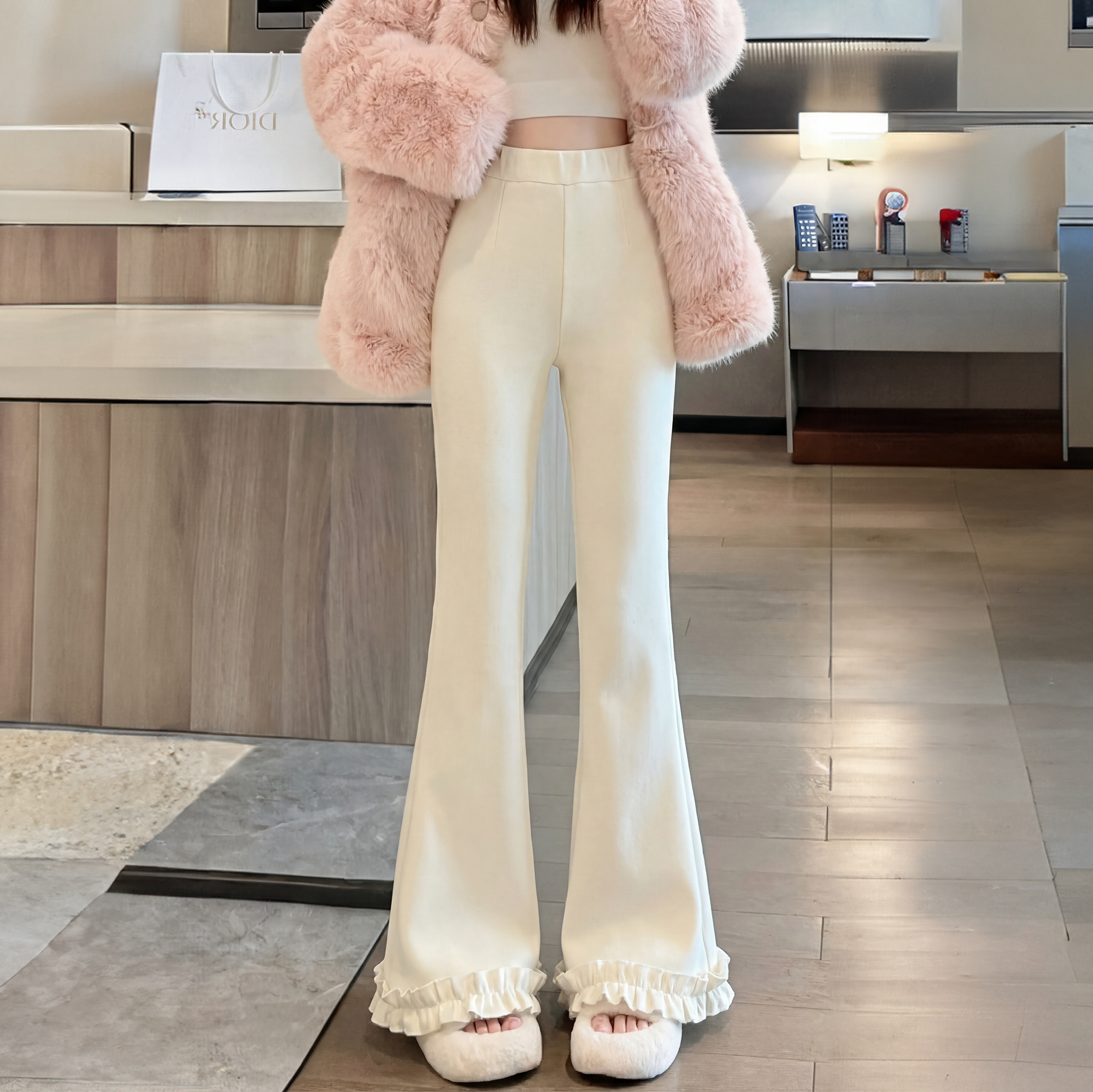 女童微喇裤春装2026新款洋气儿童修身喇叭裤大童女孩春季休闲裤子,童装/婴儿装/亲子装,裤子,淘宝优惠券,粉丝福利购,淘宝优惠卷