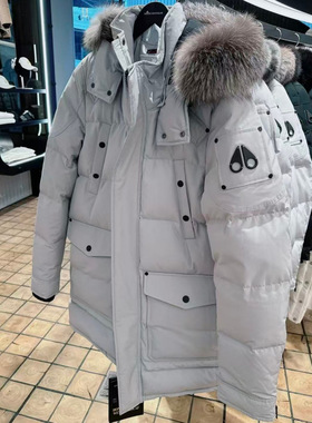 Moose Knuckles/慕瑟纳可加拿大小剪刀ONYX男士鹅绒狐狸领羽绒服