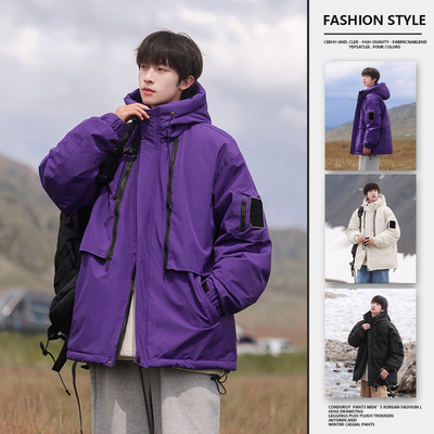 正品高端白鸭绒青春时尚百搭外套