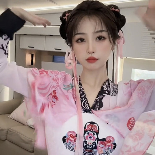 虞书欣凌妙妙同款发夹飘带