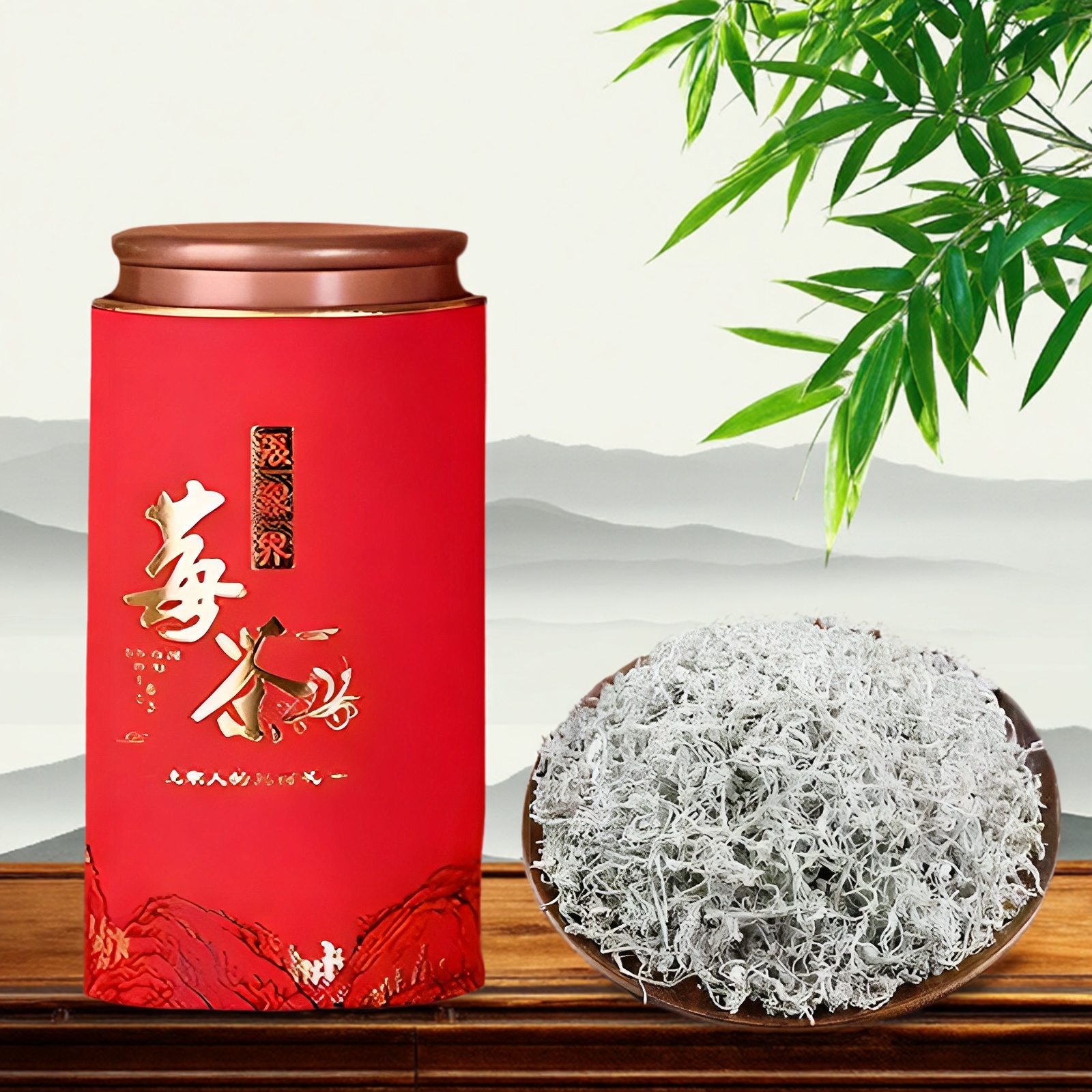莓茶芽尖张家界特产湖南野山生霉茶正品龙须藤茶高山永顺土家梅茶