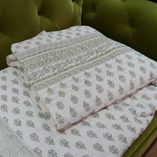 出口外贸水洗棉云朵被绗缝被空调被