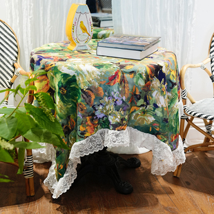 油画风美居出口外贸桌布